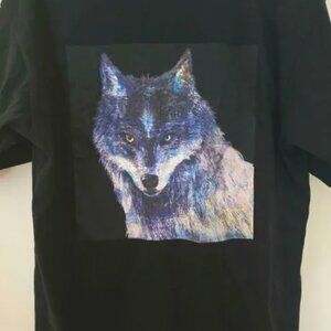 NWT Uniqlo Kenshi Yonezu Final Fantasy Wolf UT T-shirt Black US Men Size M-XL